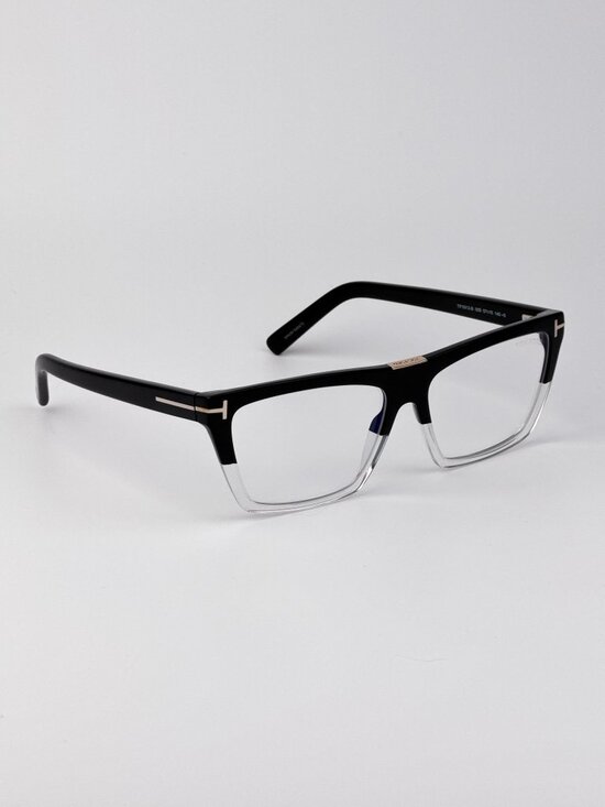 Tom Ford Women’s Eyeglasses Black Crystal Cat Eye FT5912-B 005 NEW AUTHENTIC
